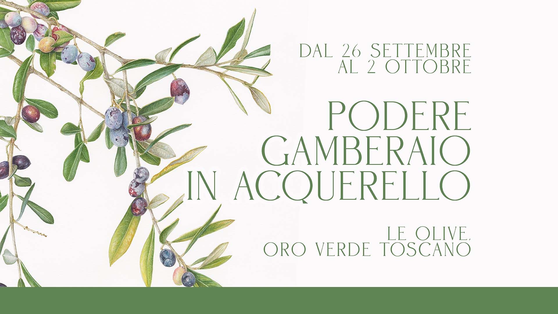Maria Rita Stirpe – Podere Gamberaio in Acquerello – Settembre 2026 – Copertina